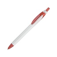 Ручка шариковая "Каприз" белый/красный