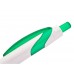 Ручка шариковая "Каприз" белый/зеленый