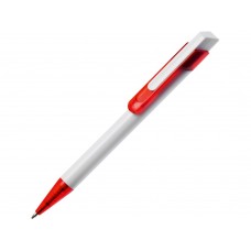 Ручка шариковая "Бавария" белая/красная