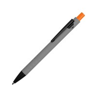 Ручка металлическая soft-touch шариковая «Snap»