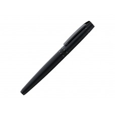 Ручка металлическая роллер Uma «VIP R GUM» soft-touch с зеркальной гравировкой
