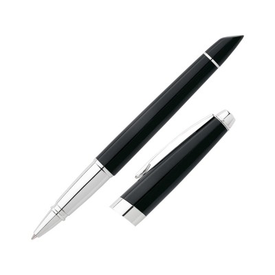 Ручка роллер Cross модель Aventura Onix Black в футляре Ручка роллер Cross модель Aventura Onix Black в футляре