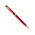 Ручка шариковая тонкая Parker модель SON13 SLM RED GT BP FBLK GB