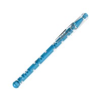 Ручка шариковая «Лабиринт» с головоломкой голубая
