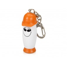 Брелок-фонарик с ручкой в виде человечка в каске